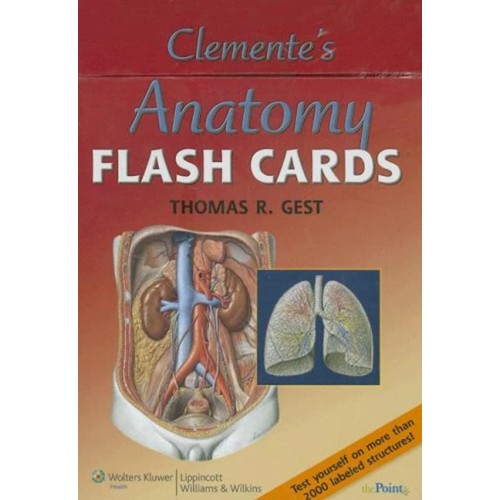 Clementes Anatomy Flash Cards (Hb) 2007