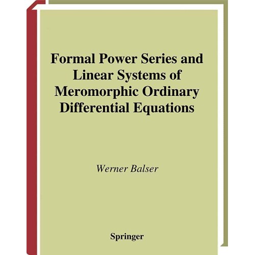 Formal Power Series And Linear Systems Of Mer...