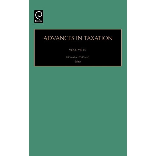 Advances In Taxation Vol 16 (Hb 2004)