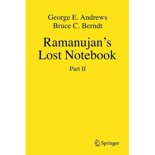 Ramanujan'S Lost Notebook Part Ii (Hb 2008)