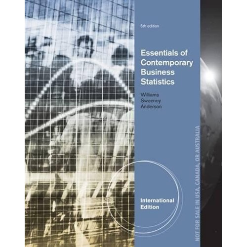 Essentials Of Contemporary Business Statistic...