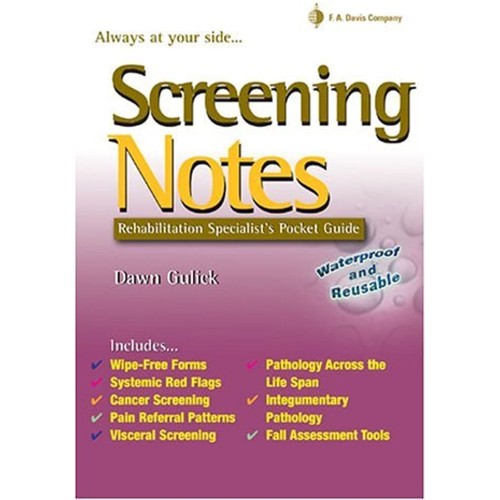 Screening Notes (Pb 2006)