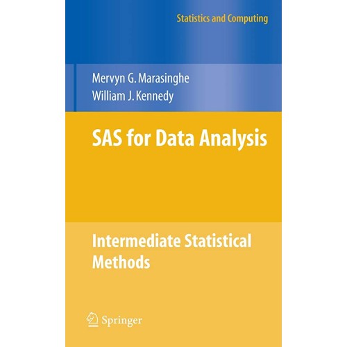 Sas For Data Analysis - Intermediate Statisti...