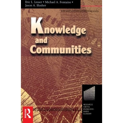 Knowledge And Communities (Pb 2000)