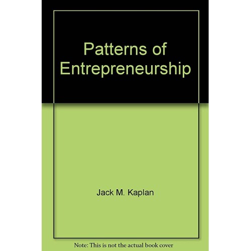 Patterns Of Entrepreneurship (Pb 2004) 