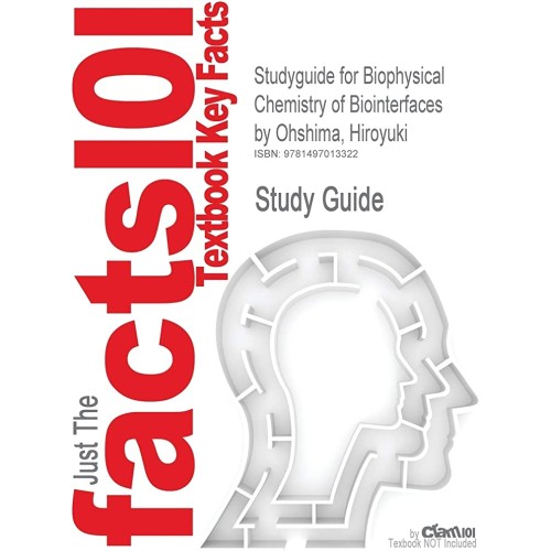 Biophysical Chemistry Of Biointerfaces 