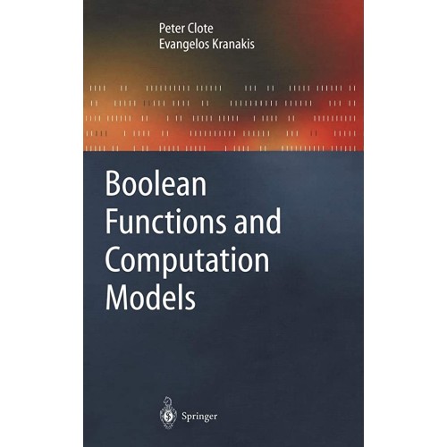 Boolean Functions And Computation Models 