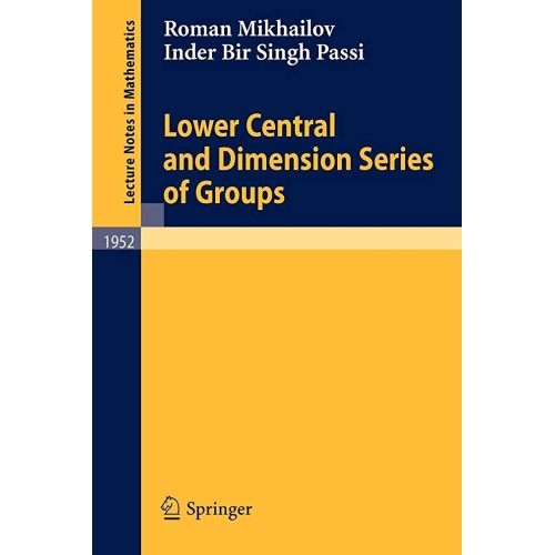 Lower Central And Dimension Series Of Groups ...