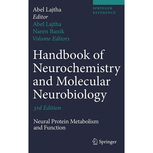 Handbook Of Neurochemistry And Molecular Neur...