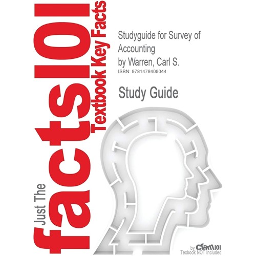 Survey Of Accounting 6Ed (Hb 2013)