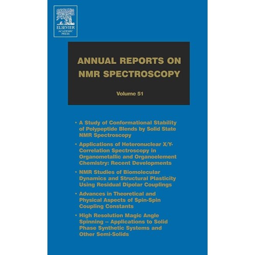 Annual Reports On Nmr Spectroscopy Vol 51 (Hb...