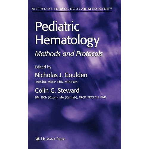 Pediatric Hematology: Methods And Protocols (...