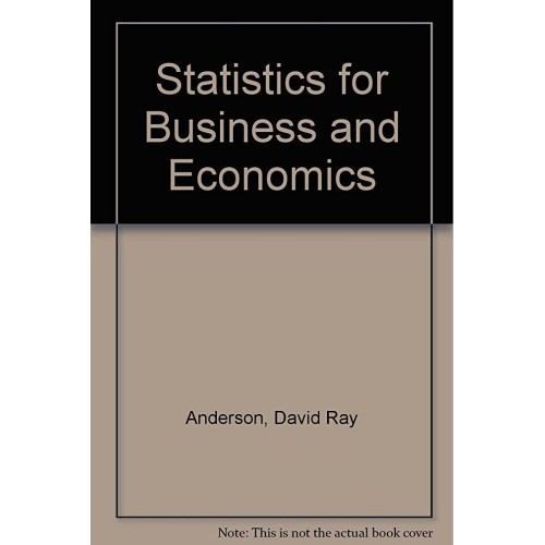 Statistics For Business And Economics / Editi...