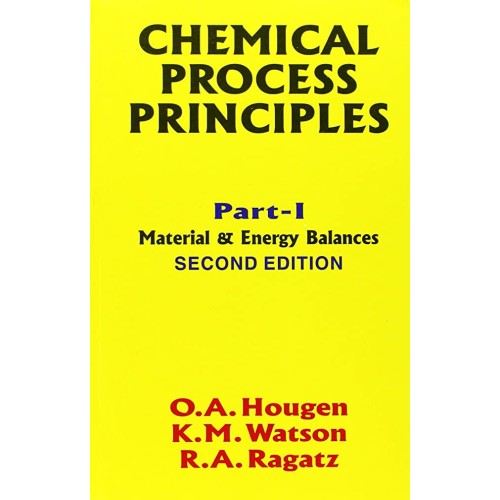 Chemical Process Principles 2Ed Part I (Pb 20...