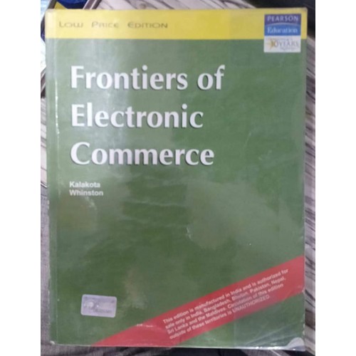 Frontiers Of Electronic Commerce (Pb 2002) 