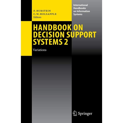 Handbook On Decision Support Systems 2 (Hb 20...