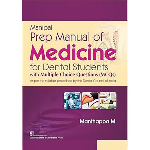 Manipal Prep Manual Of Medicine For Dental St...