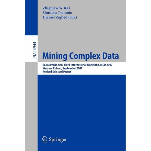 Mining Complex Data (Pb 2008)