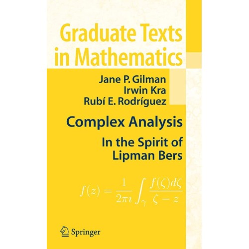 Complex Analysis: In The Spirit Of Lipman Ber...