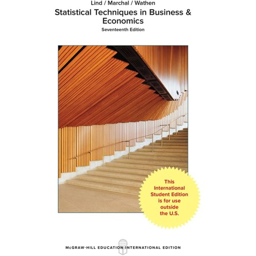 Statistical Techniques In Business And Econom...