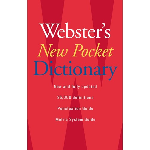 Webster'S New Pocket Dictionary (Pb 2007)