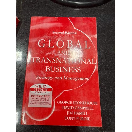 Global And Transnational Business 2Ed (Pb 200...