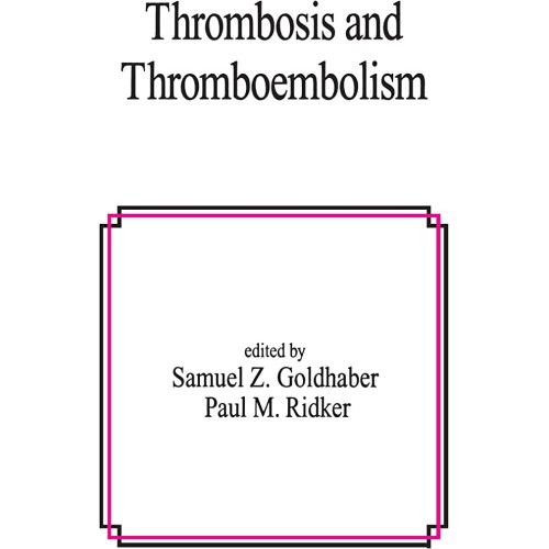 Thrombosis And Thromboembolism (Hb 2001)