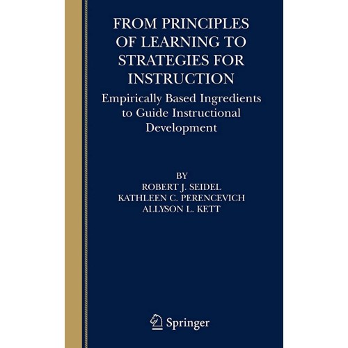 From Principles Of Learning To Strategies For...