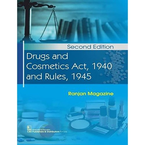 Drug And Cosmetic Act 1940 And Rules 1945 2Ed...