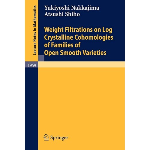 Weight Filtrations On Log Crystalline Cohomol...