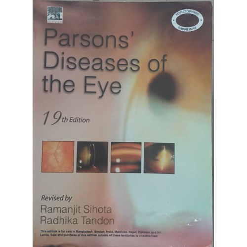 Parsons Diseases Of The Eye 19E (2003)