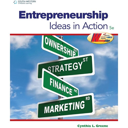 Workbook Entrepreneurship Ideas In Action 5Ed...