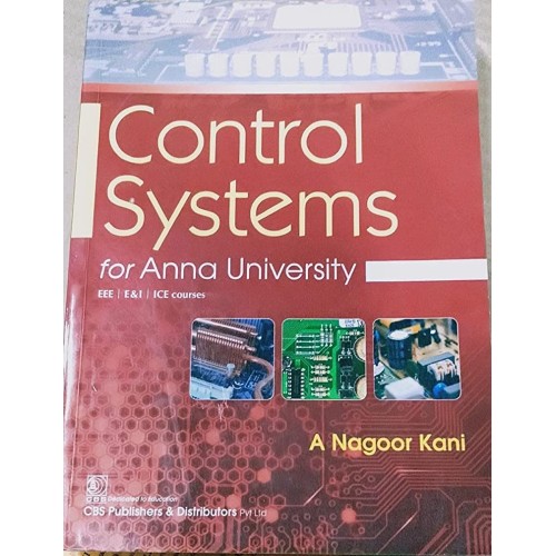 Control Systems For Anna University (Pb 2020)