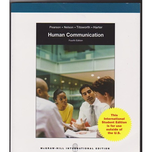 Human Communication 4Ed (Ie) (Pb 2011) 