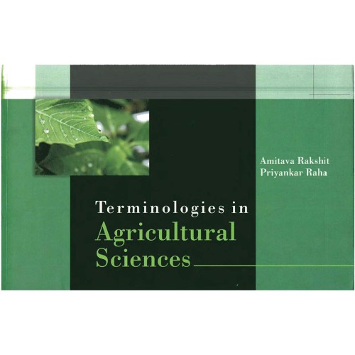 Terminologies In Agricultural Sciences  (Pb 2...