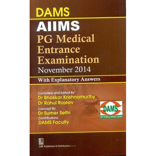 Dams Aiims Pg Medical Entrance Examination No...