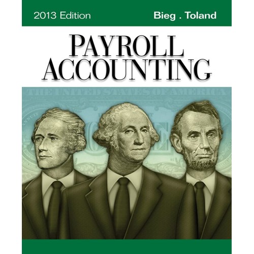 Payroll Accounting 2013 Edition (Pb 2013)