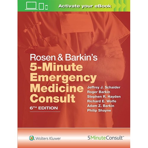 Rosen And Barkins 5 Minute Emergency Medicine...