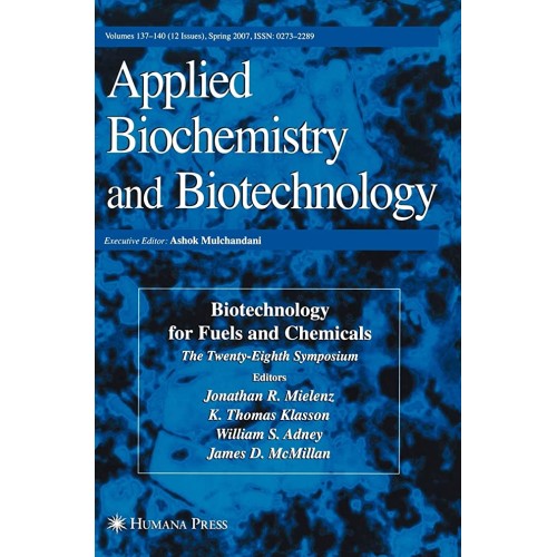 Biotechnology For Fuels And Chemicals: The Tw...