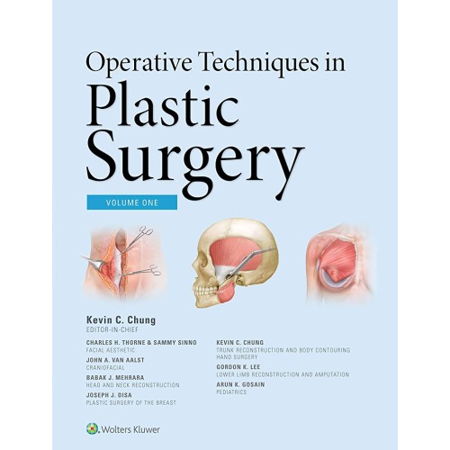 Operative Techniques In Plastic Surgery 3 Vol...