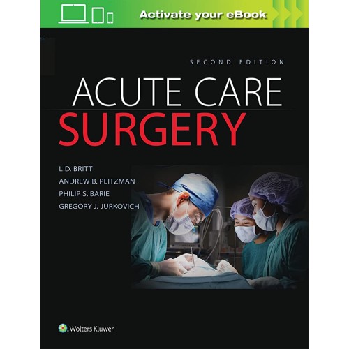 Acute Care Surgery 2Ed (Hb 2019) 