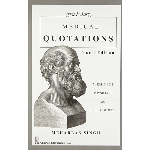 Medical Quotations 4Ed (Pb 2016) 