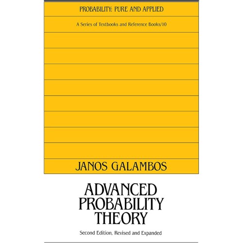 Advanced Probability Theory 2E/D 