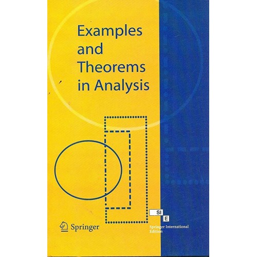 Examples And Theorems In Analysis (Sie) (Pb 2...