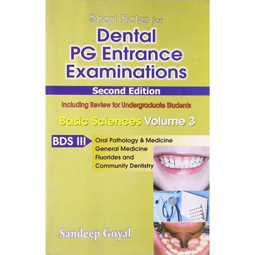 Dental Pg Entrance Examinations 2Ed Vol 3 (Pb...