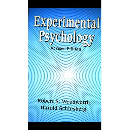 Experimental Psychology Revised Edition (Pb 2...