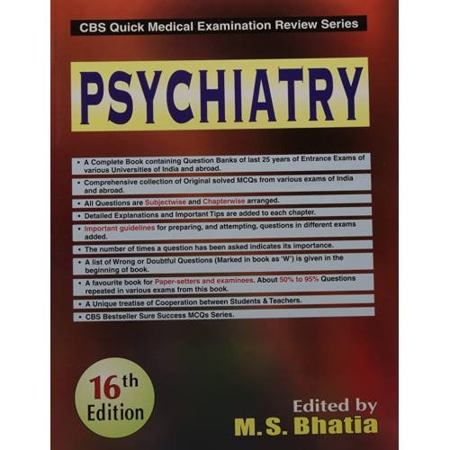 Psychiatry (Cbs Quick Medical Examination Rev...