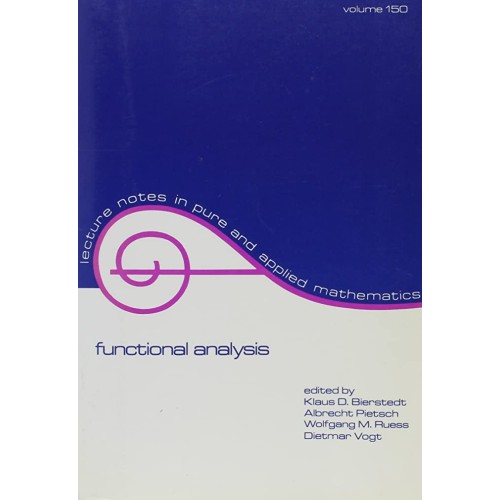 Functional Analysis Vol. 150 (Pb 1993)