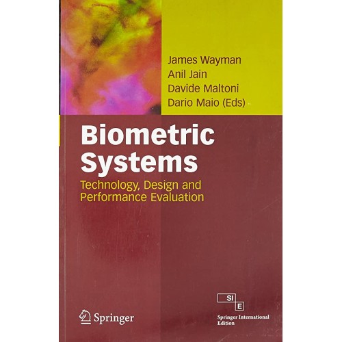 Biometric Systems Technology Design And Perfo...