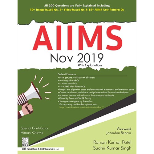 Aiims Nov 2019 With Explanations (Pb 2020) 